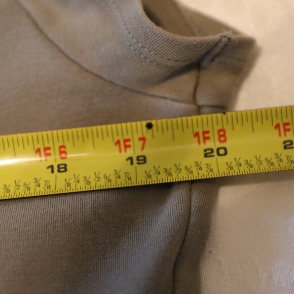 Chico's Green and White Short Sleeve Layered Look Tee Size 2 (US Large) - Picture 6 of 10